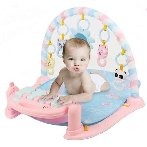 3 In 1 Multifunctional Baby Infant Activity Gym Play Mat With 30pcs