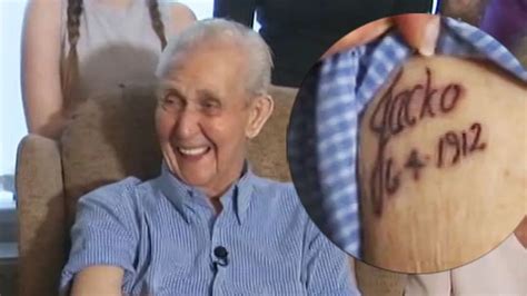 104 Year Old Great Grandad Flexes Impressive Biceps As He Unveils
