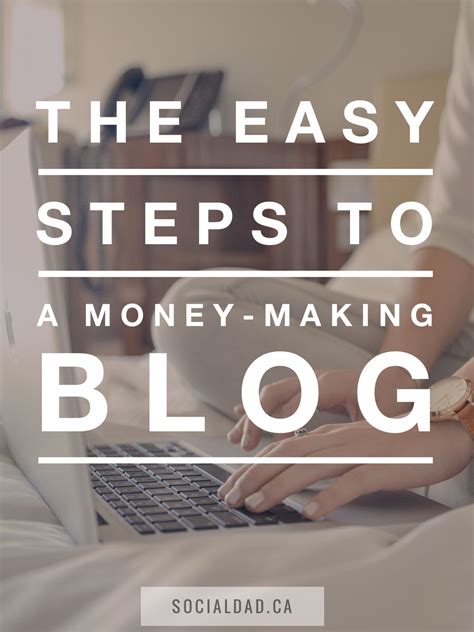 The Easy Steps To Start Earning Money From Your Blog Start Making