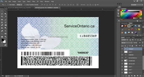 Canada Canadadcver License On Canada Ontario Driver