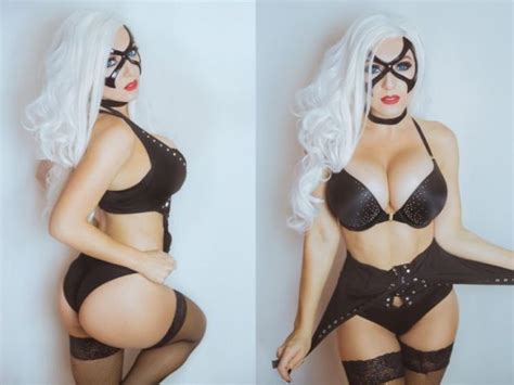 Jessica Nigri Blackcat Photoshoot 7 Pics Sexy Youtubers