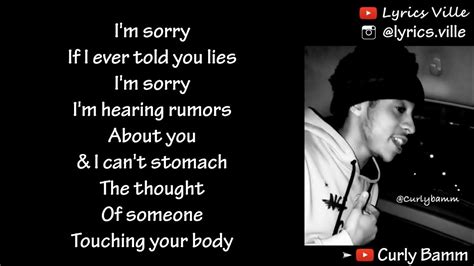 Curly Bamm Im Sorry Lyrics Youtube Music