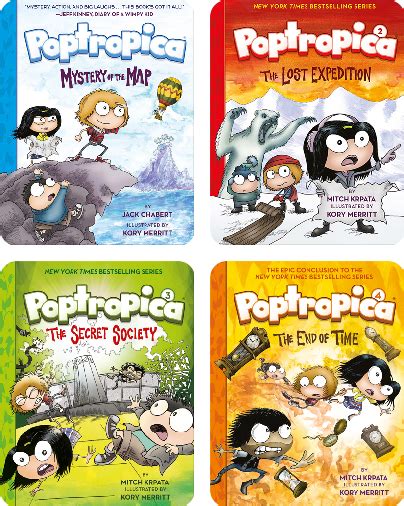 Poptropica Mysteries 3rd Grade Childrens Book Collection Discover