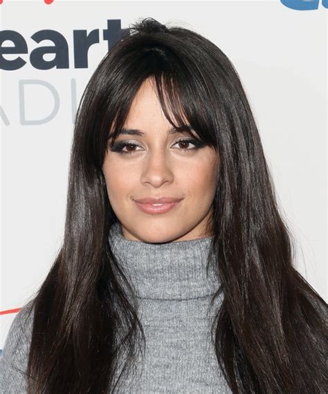 This year, long layered hair with bangs is among women's favorites, and you should try it too. Camila Cabello With Long Curtain Bangs | Curtain bangs ...
