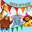 Wild Animal Birthday Party 367012  Download Free Vectors Clipart