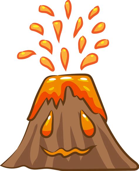 Volcano Png Graphic Clipart Design 19806702 Png