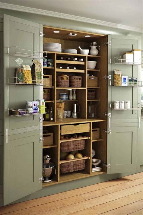 Stylish dining ideas for large families. 35 Clever ideas to help organize your kitchen pantry