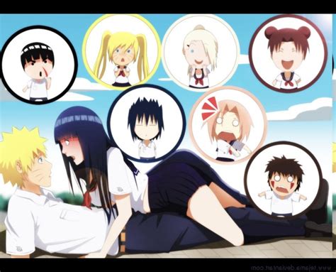 Naruto Shippuuden Uzumaki Naruto Hyuuga Hinata Anime Anime Girls Haruno