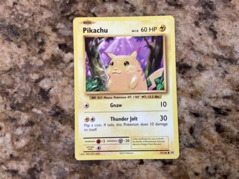 Pikachu Pokemon Card 60 Hp Values Mavin