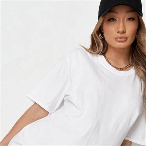 missguided oversized t shirt usc