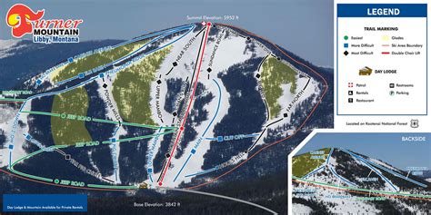 Turner Mountain Trail Map Skicentral Com