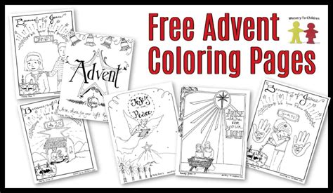 Click on an image below. Free Advent Coloring Pages for Kids (Christmas Printables)