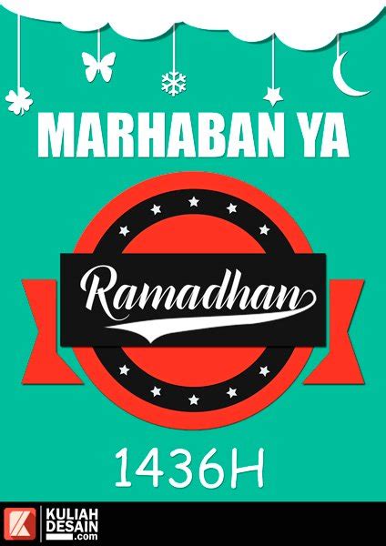 Berikut ini contoh poster kegiatan ramadhan untuk anak. Gambar Kata Ramadhan Animasi 2018 - Kuliah Desain