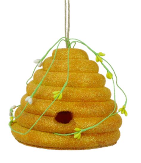 Amber Marie And Co Half Bee Hive Ornament Amber Marie And Company