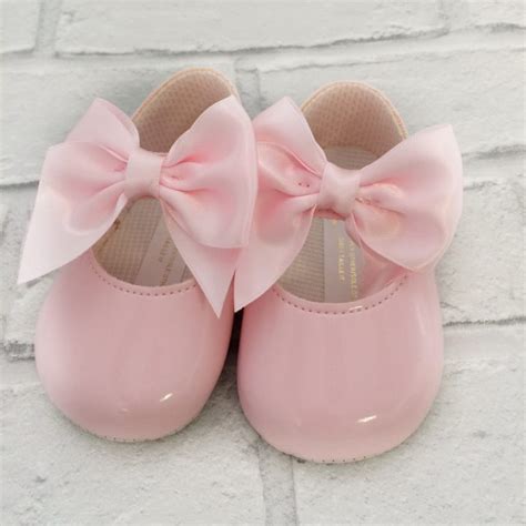 Baby Girls Pink Pram Shoes Girls Soft Sole Shoes