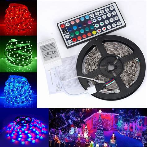 Led Light Strips Flexible Color Changing Rgb Led Tape Lights With 44