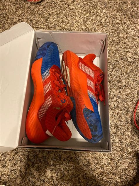 Donovan mitchell shoes size,yeezy infant size chart,adidas b75881,adidas field player gloves size chart,adidas shoes lime green,human race for women. Adidas Donovan Mitchell shoes size 6 but fit size 7 for ...