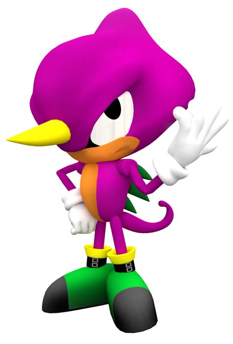 Classic Espio Render Done By Nibrocrock On Deviantart Classic Sonic
