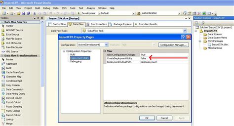 Sivakumar Vellingiri S Blog Ssis Step By Step Process Of Creating A Deployment Manifest File