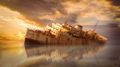 Sunken Ship By Mohammed Abdo 500px Abandoned Ships Photo Ocean