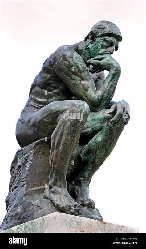 Bronze Cast The Thinker Hi Res Stock Photography And Images Alamy