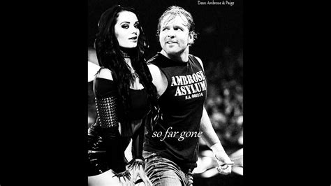 Dean Ambrose And Paige Manips