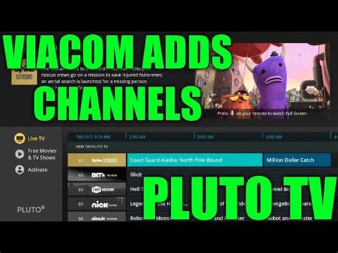 To customize your channel list and hide/favorite channel you have to activate pluto tv. PLUTO TV APP GETS A MAJOR UPGRADE! VIACOM ADDS FREE LIVE ...