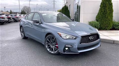 2021 Infiniti Q50 Red Sport 400 Introduction Slate Gray In4069