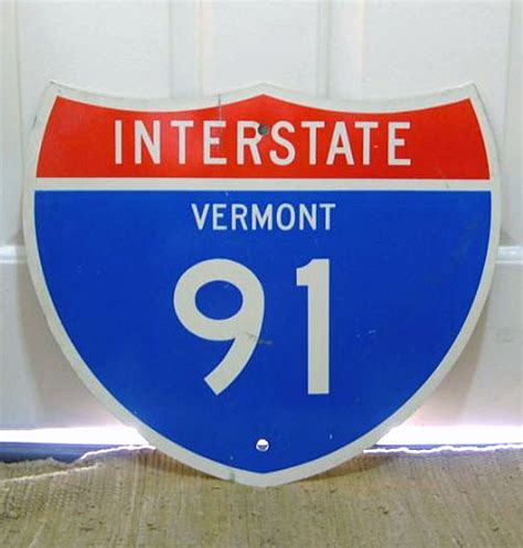 Vermont Interstate 91 Aaroads Shield Gallery