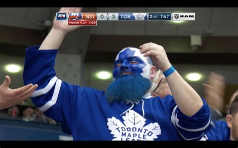 Dart Guy At The Leafs Game Rleafs