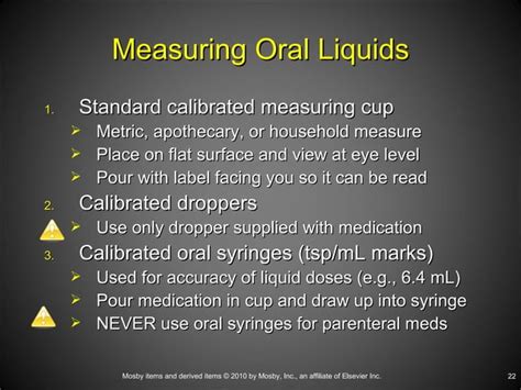 Calculation Of Oral Medication