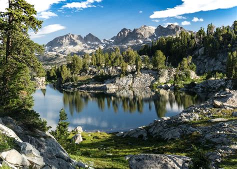 Tranquil Lakes Granite Spirals And Endless Wildflowers Of Wyomings