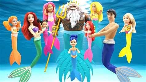 play doh mermaid disney princess ariel maui and mlp barbie inspired costumes youtube