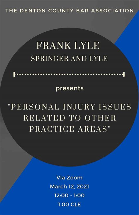 Personal Injury Issues Related To Other Practice Areas Denton County