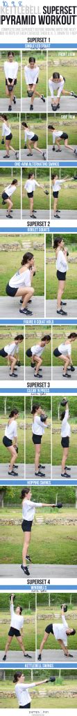 Kettlebell Superset Pyramid Workout Pumps And Iron