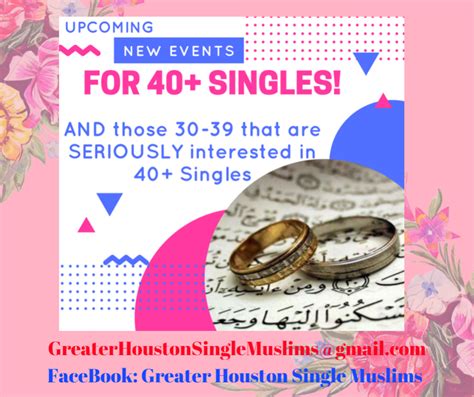Marriage Matchmaking Events For The 40 Singles Masjid Alsalam