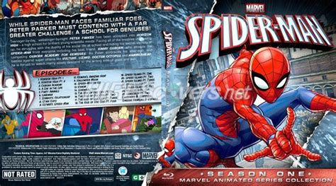 Marvel Animated Spider Man Season 1 2017 Blu Ray Custom Blu Ray