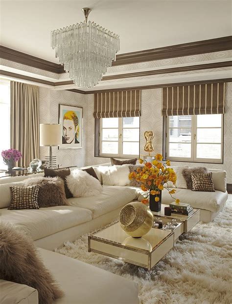 The Most Glam Living Room Livinginstyle A Interior Design