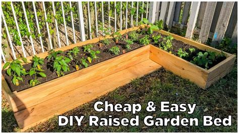 Simple Diy Raised Garden Bed