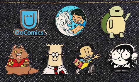 Awesome Enamel Pins Now In The Gc Shop Gocomics