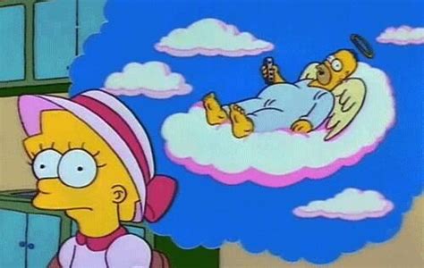 Cloud Goes Up Cloud Goes Down Homer Simpson Simpson The Simpsons