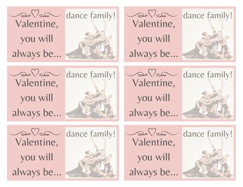 Valentines For Dancers The Dancing Dance Mom