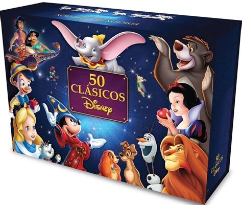50 Disney Classics Box Set Mexico Disney Movie Club Classic Disney