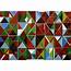 WG5169 4P 1  Multicolored Geometric Mural Wall By Ideal Decor