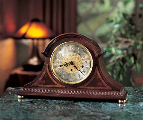 Howard Miller Webster 613 559 Keywound Mantel Clock The Clock Depot