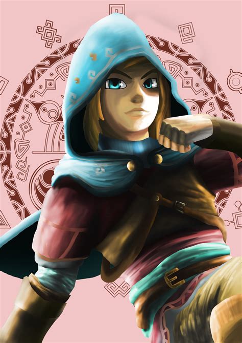 Link In Hylian Clothing By Crickety On Newgrounds