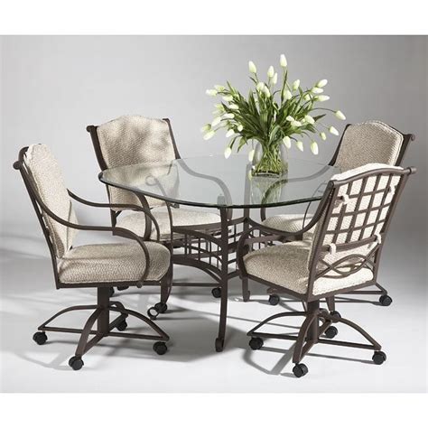 Wrought Iron Dining Room Set Chintaly Imports Furniture Cart
