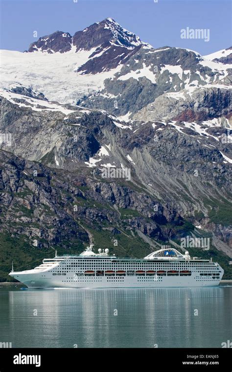 Princess Cruiseship Sun Princess Margerie Glacier Glacier Bay