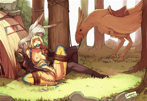 Fran And Penelo A Hot Camping By Faustsketcher Hentai Foundry