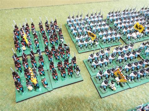 Wargaming In The Shed Work In Progress 15mm Napoleonic Armies